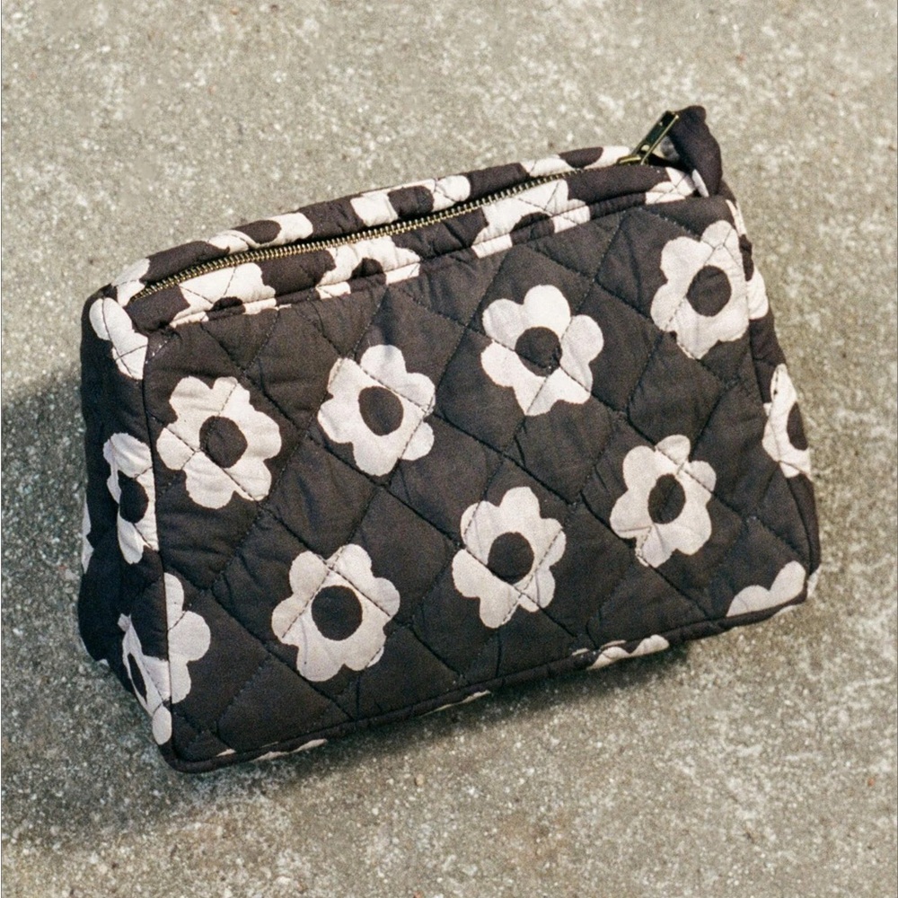 Christy Dawn, Noir Daisy, Quilted Pouch